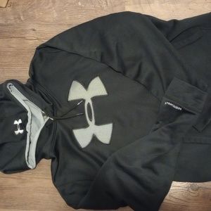 CLEARANCE Under Armour Storm 1 Men's Black XL Loose Hoodie w/pouch